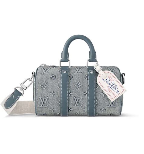 lv keepall 25 denim|Keepall Bandoulière 25 Monogram Other .